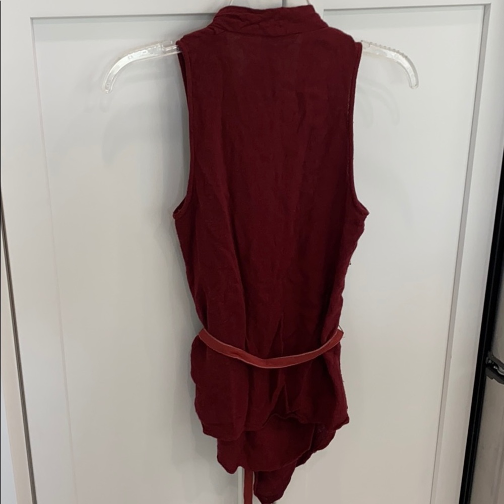 Helmut Lang Delta Overlap Top S Small - image 4